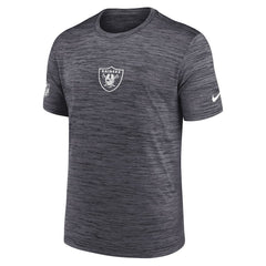 Las Vegas Raiders Sideline Velocity Dri-FIT T-Shirt - Black - Black T-shirts
