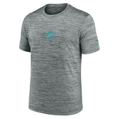 Miami Dolphins Sideline Velocity Dri-FIT T-Shirt - Gray - Gray T-shirts