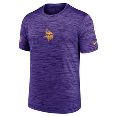 Minnesota Vikings Sideline Velocity Dri-FIT T-Shirt - Purple - Purple T-shirts