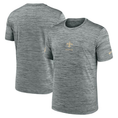 New Orleans Saints Sideline Velocity Dri-FIT T-Shirt - Gray - Gray T-shirts