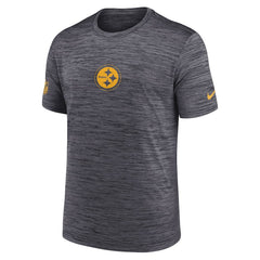 Pittsburgh Steelers Sideline Velocity Dri-FIT T-Shirt - Black - Black T-shirts