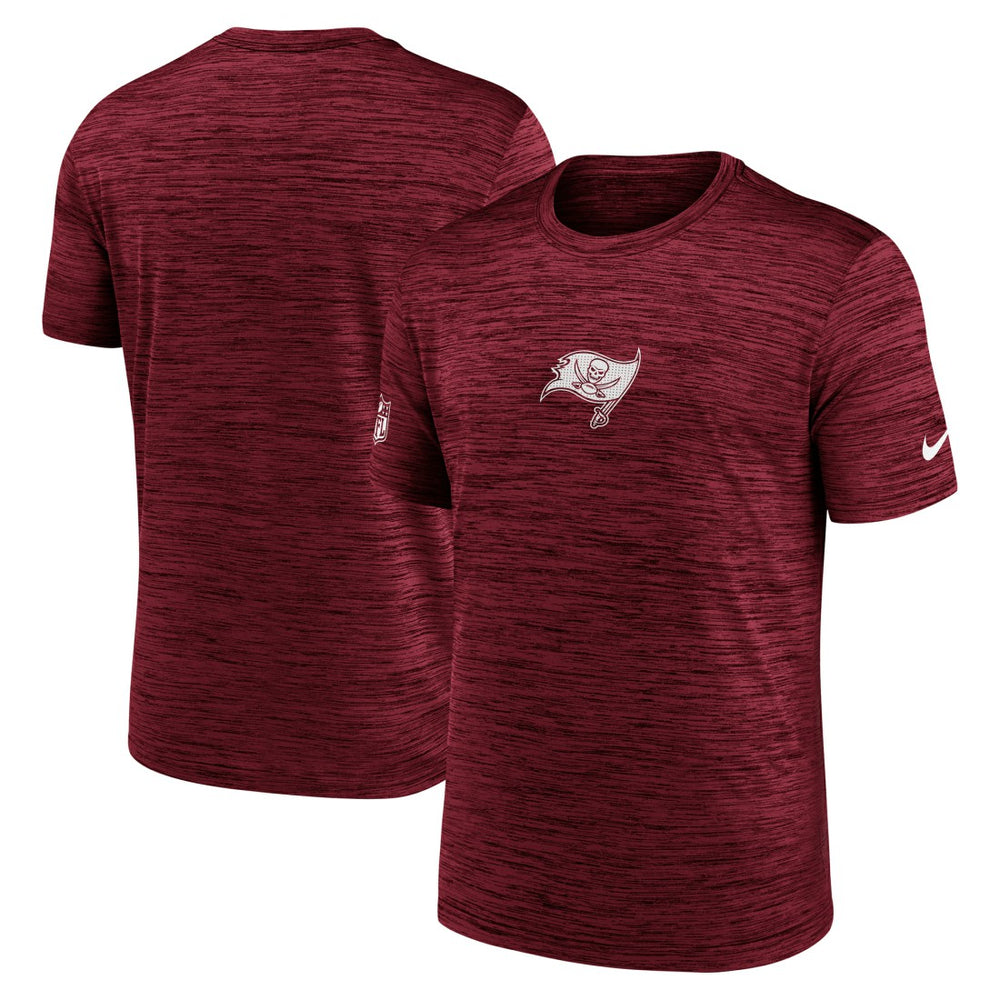 Tampa Bay Buccaneers Sideline Velocity Dri-FIT T-Shirt - Red - Red T-shirts