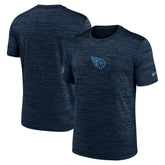 Tennessee Titans Sideline Velocity Dri-FIT T-Shirt - Navy - Navy T-shirts