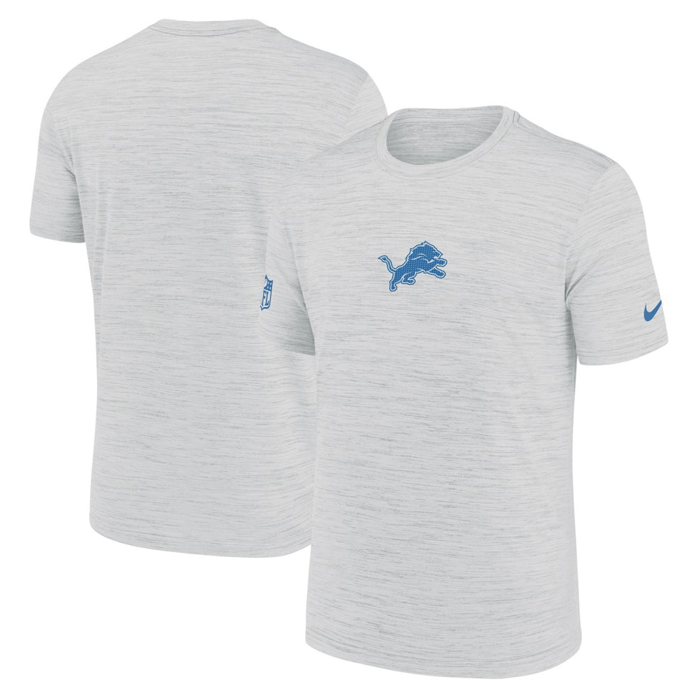 Detroit Lions Sideline Velocity Dri-FIT T-Shirt - Ash - Ash T-shirts