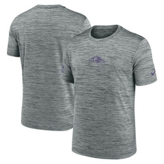 Baltimore Ravens Sideline Velocity Dri-FIT T-Shirt - Gray - Gray T-shirts