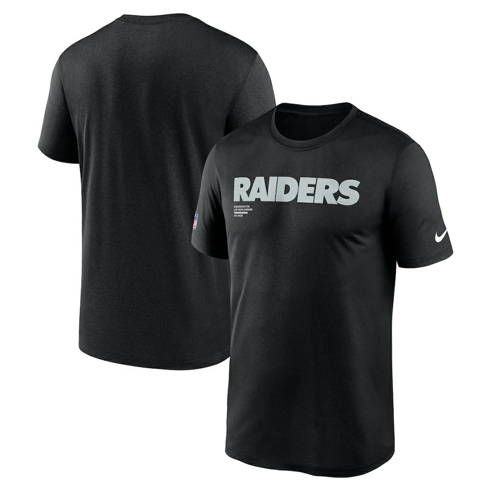 Las Vegas Raiders Sideline Legend Dri-FIT T-Shirt - Black T-shirts
