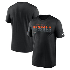 Cincinnati Bengals Sideline Legend Dri-FIT T-Shirt - Black T-shirts