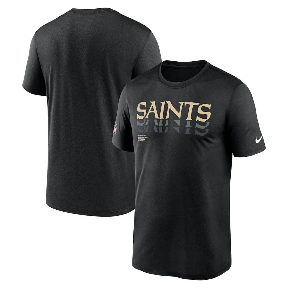 New Orleans Saints Sideline Legend Dri-FIT T-Shirt - Black T-shirts