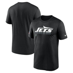 New York Jets Sideline Legend Dri-FIT T-Shirt - Black T-shirts