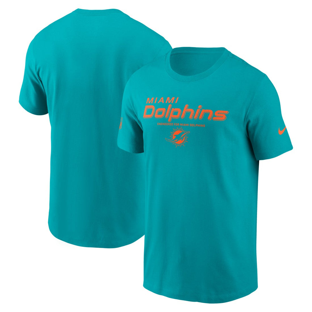 Miami Dolphins Sideline Dri-FIT T-Shirt - Aqua T-shirts