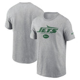 New York Jets Sideline Dri-FIT T-Shirt - Heather Gray T-shirts