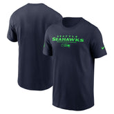 Seattle Seahawks Sideline Dri-FIT T-Shirt - College Navy T-shirts