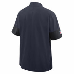 Tennessee Titans Sideline Short Sleeve Quarter-Zip Dri-FIT Coach Jacket - Navy Jackets