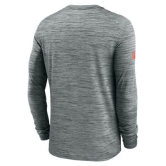 Cleveland Browns Sideline Velocity Performance Long Sleeve T-Shirt - Gray - Gray T-shirts