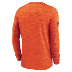 Cleveland Browns Sideline Velocity Performance Long Sleeve T-Shirt - Orange - Orange T-shirts