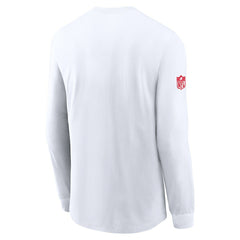 Houston Texans Sideline Dri-FIT Long Sleeve T-Shirt - White T-shirts