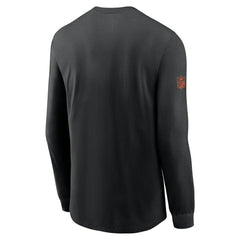 Cincinnati Bengals Sideline Dri-FIT Long Sleeve T-Shirt - Black T-shirts