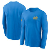 Los Angeles Chargers Sideline Dri-FIT Long Sleeve T-Shirt - Powder Blue T-shirts