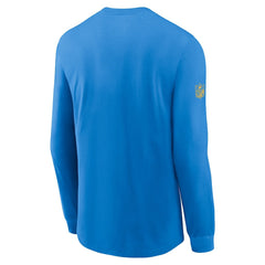 Los Angeles Chargers Sideline Dri-FIT Long Sleeve T-Shirt - Powder Blue T-shirts