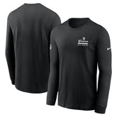 Minnesota Vikings Sideline Dri-FIT Long Sleeve T-Shirt - Black T-shirts