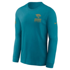 Jacksonville Jaguars Sideline Dri-FIT Long Sleeve T-Shirt - Teal T-shirts