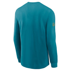 Jacksonville Jaguars Sideline Dri-FIT Long Sleeve T-Shirt - Teal T-shirts