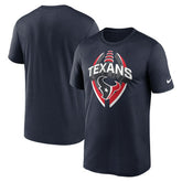 Houston Texans Legend Icon Performance T-Shirt - Navy T-shirts
