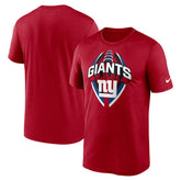 New York Giants Legend Icon Performance T-Shirt - Red T-shirts