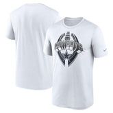 Dallas Cowboys Legend Icon Performance T-Shirt - White T-shirts