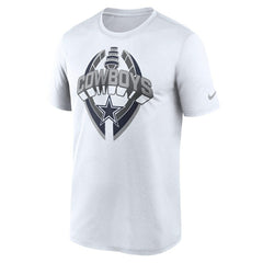 Dallas Cowboys Legend Icon Performance T-Shirt - White T-shirts