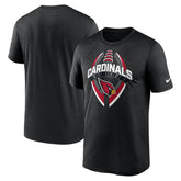 Arizona Cardinals Legend Icon Performance T-Shirt - Black T-shirts