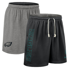 Philadelphia Eagles Sideline Reversible Dri-FIT Shorts - Black Shorts