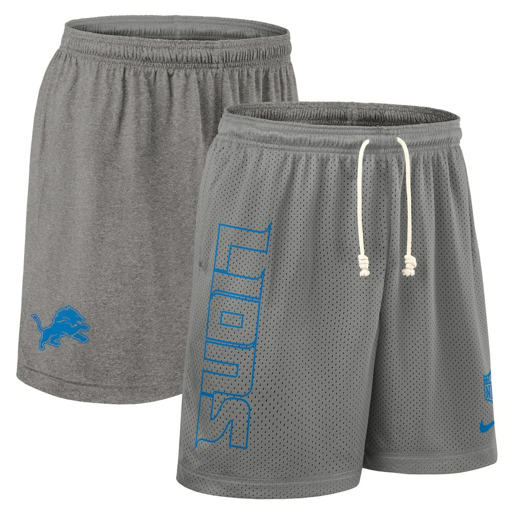 Detroit Lions Sideline Reversible Dri-FIT Shorts - Gray Shorts