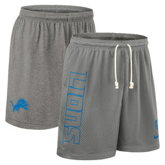 Detroit Lions Sideline Reversible Dri-FIT Shorts - Gray Shorts