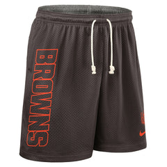 Cleveland Browns Sideline Reversible Dri-FIT Shorts - Brown Shorts