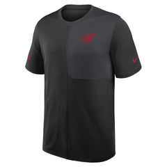 Arizona Cardinals Sideline UV Dri-Fit Coach Shirt - Black