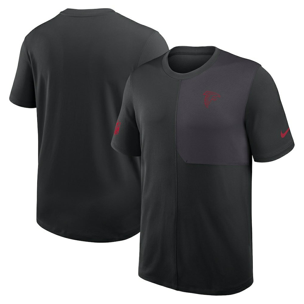 Atlanta Falcons Sideline UV Dri-Fit Coach Shirt - Black