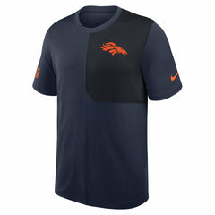 Denver Broncos Sideline UV Dri-Fit Coach Shirt - Navy