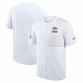 Green Bay Packers Sideline UV Dri-Fit Coach Shirt - White