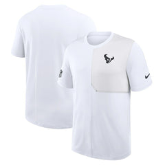 Houston Texans Sideline UV Dri-Fit Coach Shirt - White