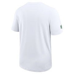 New York Jets Sideline UV Dri-Fit Coach Shirt - White