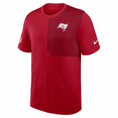 Tampa Bay Buccaneers Sideline UV Dri-Fit Coach Shirt - Red
