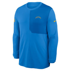 Los Angeles Chargers Sideline Coach UV Dri-FIT Long Sleeve Shirt - Powder Blue