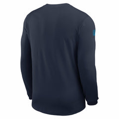Tennessee Titans Sideline Coach UV Dri-FIT Long Sleeve Shirt - Navy