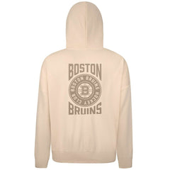 Boston Bruins Levelwear Contact Stamp Pullover Hoodie - Cream | US 202116542