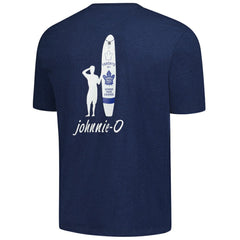 Toronto Maple Leafs johnnie-O Heathered Spencer T-Shirt - Navy | US 202116619