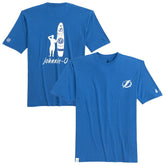 Tampa Bay Lightning johnnie-O Heathered Spencer T-Shirt - Blue | US 202116620