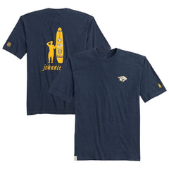 Nashville Predators johnnie-O Heathered Spencer T-Shirt - Navy | US 202116624