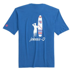 New York Rangers johnnie-O Heathered Spencer T-Shirt - Blue | US 202116626