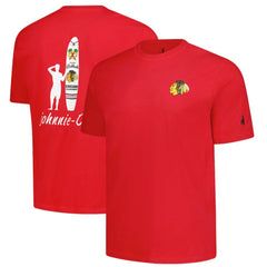 Chicago Blackhawks johnnie-O Heathered Spencer T-Shirt - Red | US 202116631
